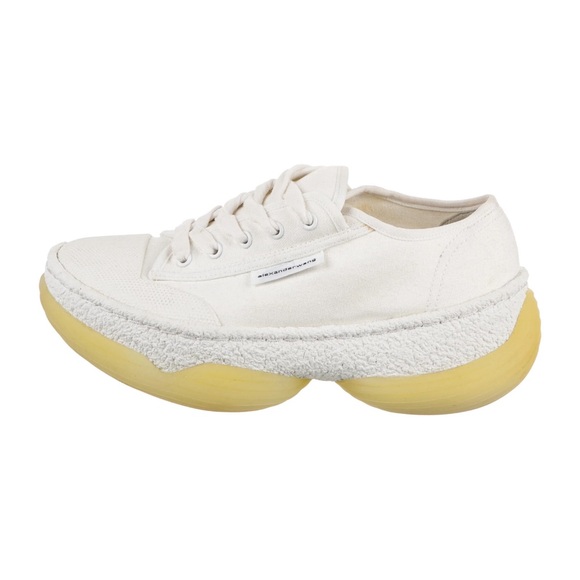 Alexander Wang Shoes - Alexander Wang White Canvas Sneakers